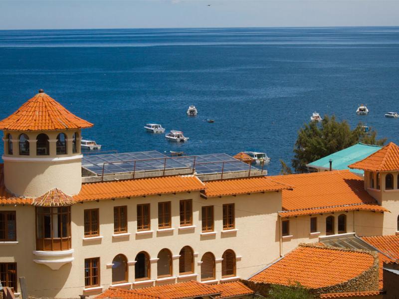 Hotel Rosario Lago Titicaca Copacabana  Exterior foto