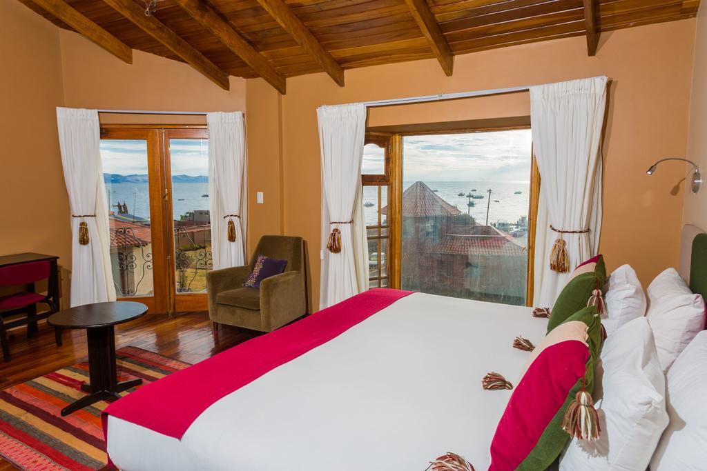 Hotel Rosario Lago Titicaca Copacabana  Exterior foto